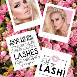 OH MY LASH! POSTER ROSES ARE RED