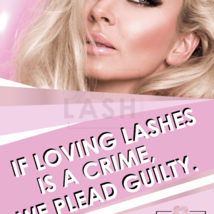 OH MY LASH! POSTER LOVING LASHES