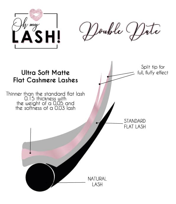 Ultra Soft Matte Flat Cashmere Lashes