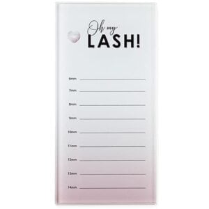 Luxe Lash Holder roze/wit