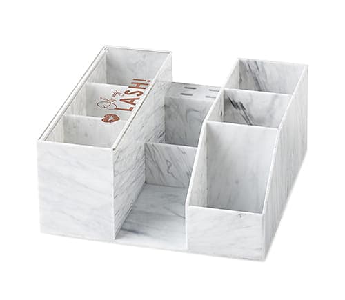 Lash Organizer White Marble - Oh My Lash! B.V.