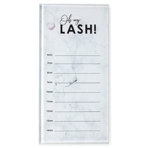 Luxe Lash Holder White Marble