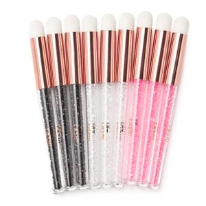 Rhinestone Brush (pink, white, black)
