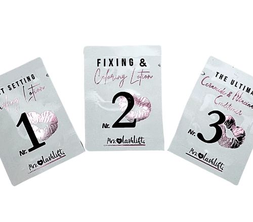 Sample set Mrs. Lashlift PRO (sachets)