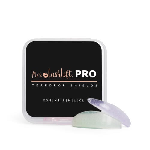 Mrs Lashlift Teardrop Shields Mix