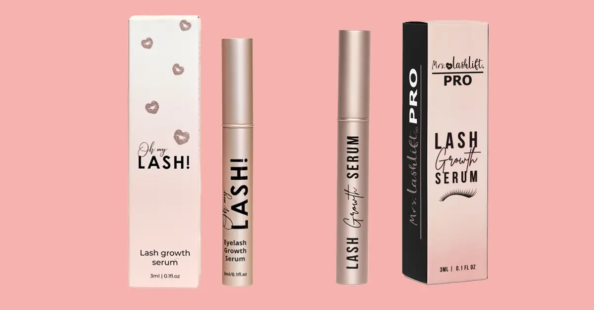 OhMyLash and Mrs.LashLift serums