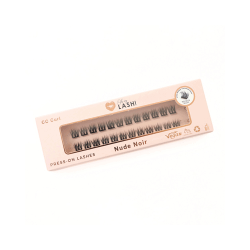 Press-on lashes - Nude Noir CC Curl - single lashes
